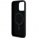 Чехол Karl Lagerfeld Silicone Choupette Head для iPhone 15|14|13 Black with MagSafe (KLHMP15SSCHPPLK)